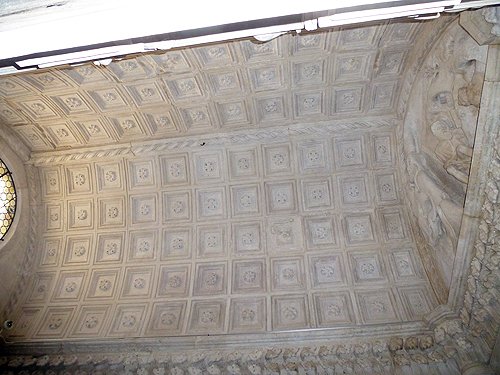 Gewölbe der Taufkapelle