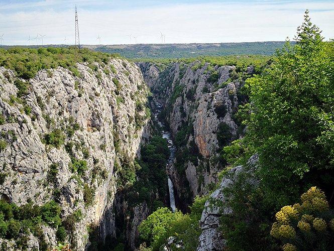 Gubavica Wasserfall